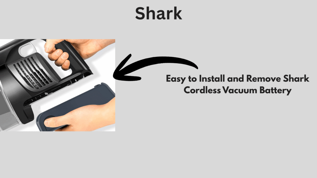 Removing Shark cordless vacuum battery to fix the shutdown issue