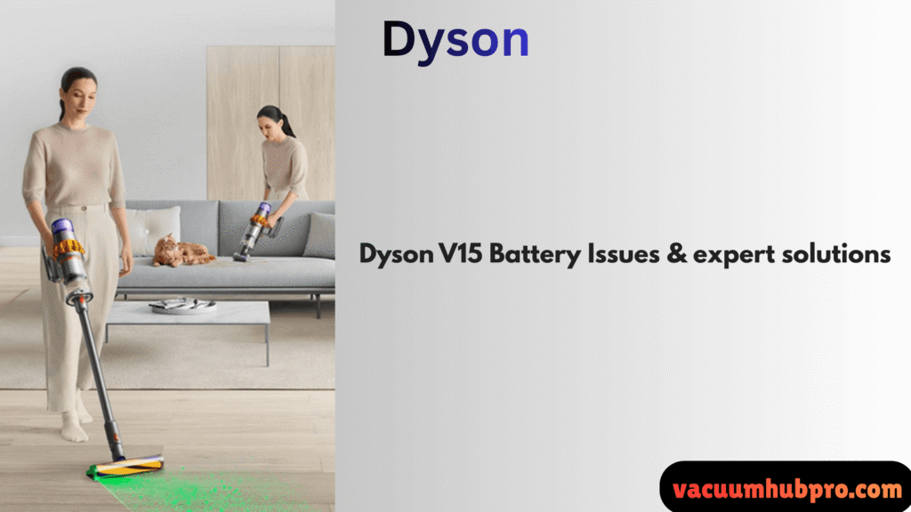 Dyson V15 Battery Issues: Expert Fixes for Drain, Charging & Flashing Lights