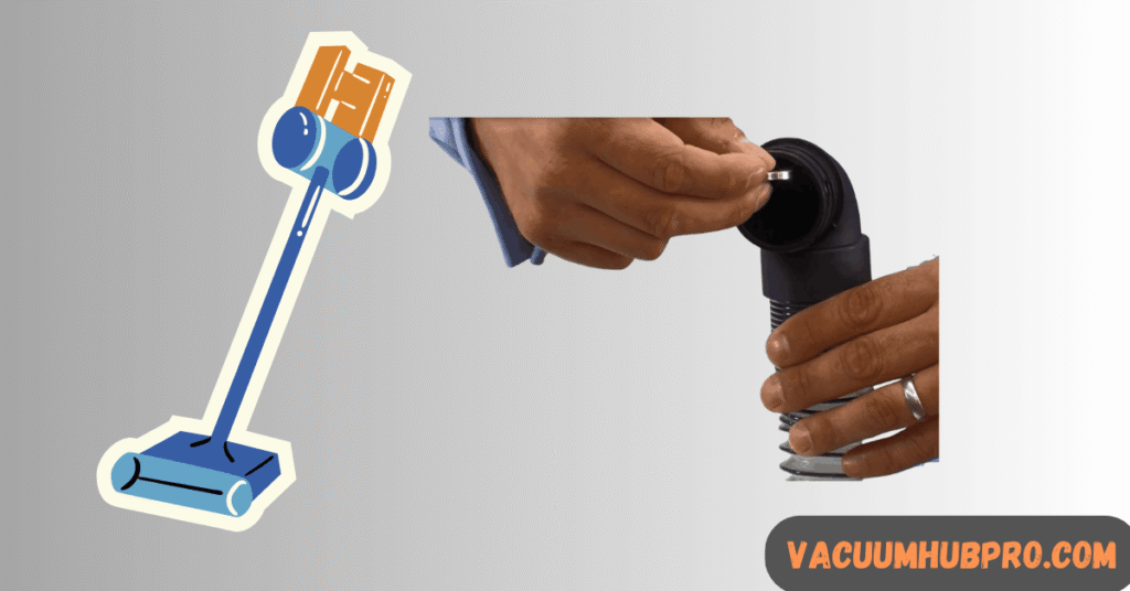 Checking the vacuum wand for clog