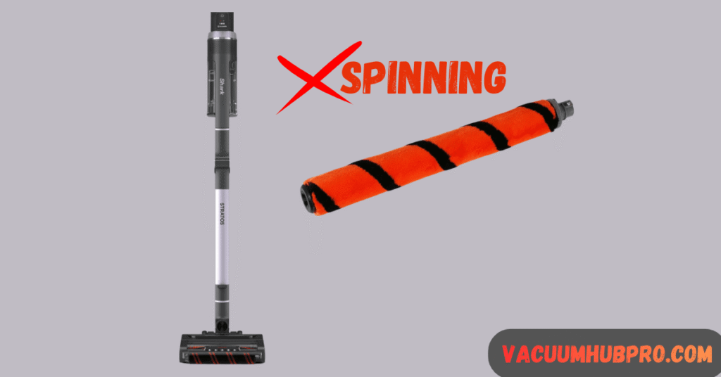 Shark Stratos Cordless Vacuum Roller Not Spinning