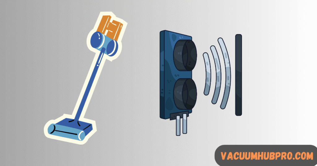 clean the dust sensor to fix the vacuum stuck on high power issue