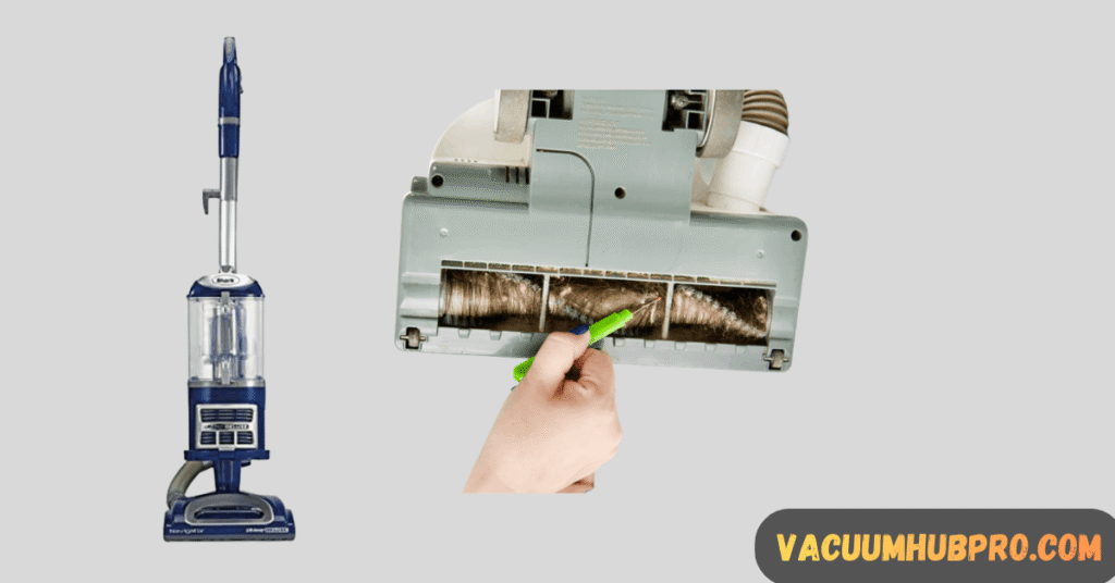 remove the hair wrap from brush shark nv360